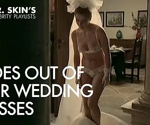 La  celebridad de novias, rasgar sus vestidos y se follan a sus maridos!