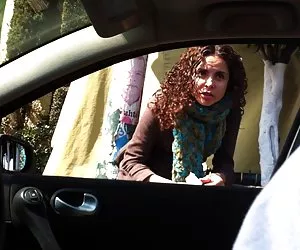 Doble intermitente en el coche 7 xxx muy putas