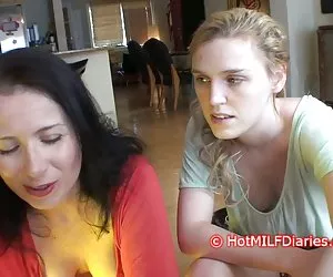 Mami muestra de mi primo cómo chupar la polla zorras en sexo