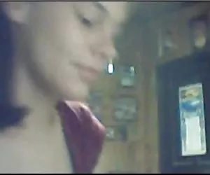 Adolescente chica en webcam videos prono