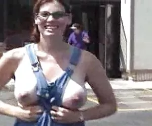  amateur chica de parpadear sus tetas