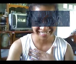 Asiático coño frotar en skype con micasa zorras y putas follando