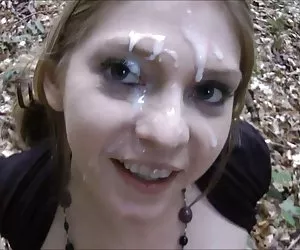 Boca-follada y facialed en el bosque mujeres putas