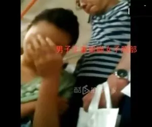 Asiatico en el transporte xxx orno