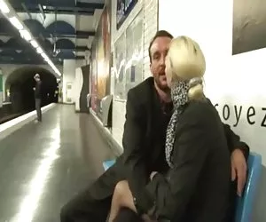  alicia analfucked en el metro por william